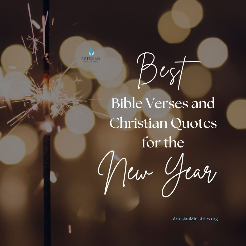 New Year's Christian quotes and Bible verses